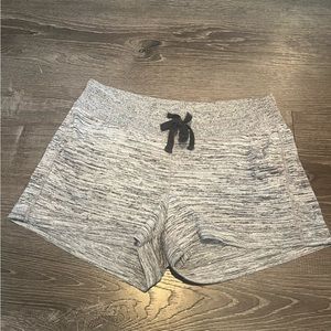Athleta Gray Knit Shorts Medium